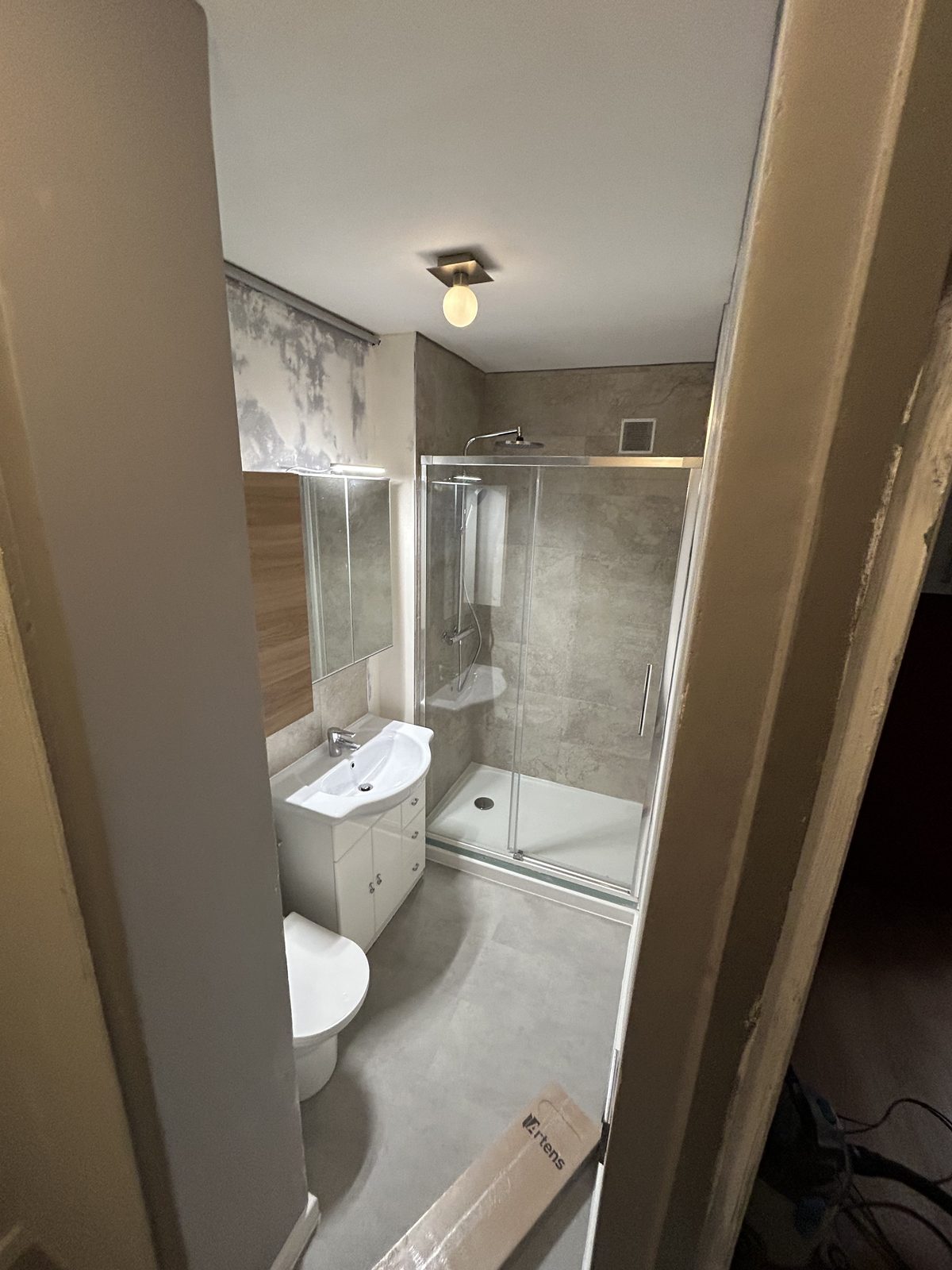Salle de bain rénovée